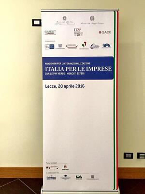 IBS at the Roadshow ICE 20 april-Lecce
